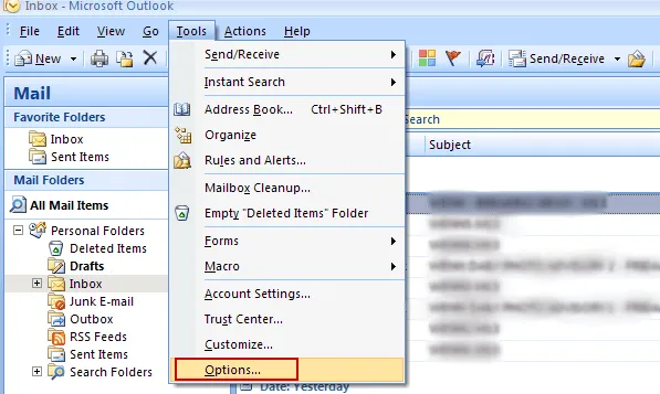 how to change email signature in outlook 2003