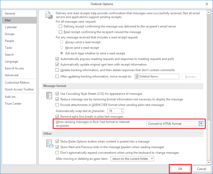 cannot forward attachments in outlook 2016