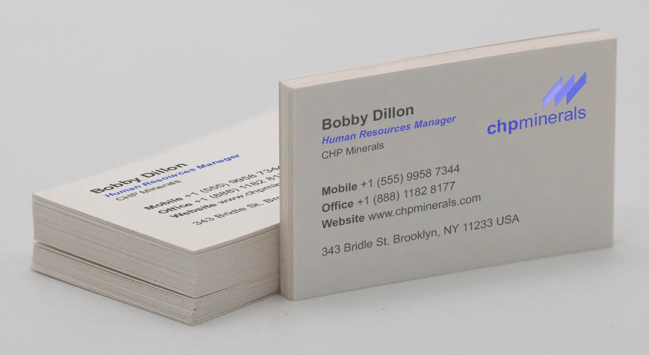 business-card-paper-weight